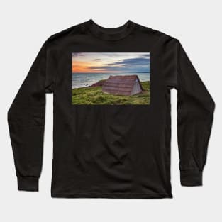 Seaweed Drying Hut, Freshwater West, Pembrokeshire Long Sleeve T-Shirt